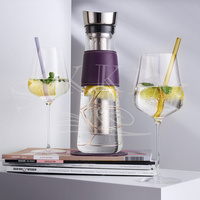 Karafka Szklana JM z zaparzaczem `Copper` 1250ml